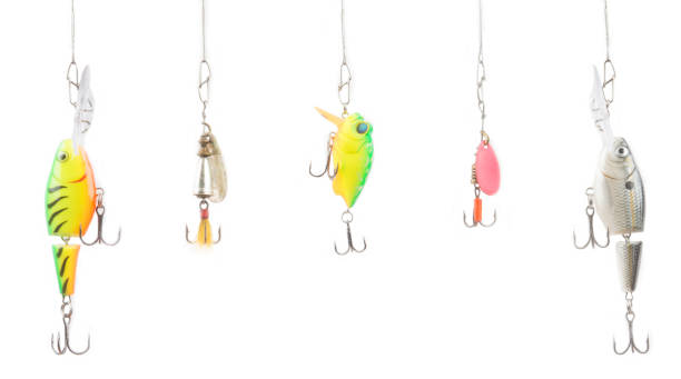istock Catchability fishing lure on a white background. 1150133281