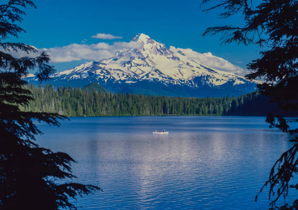 istock Spring morning in the Cascade Range with Mt. Hood, OR 1150136794