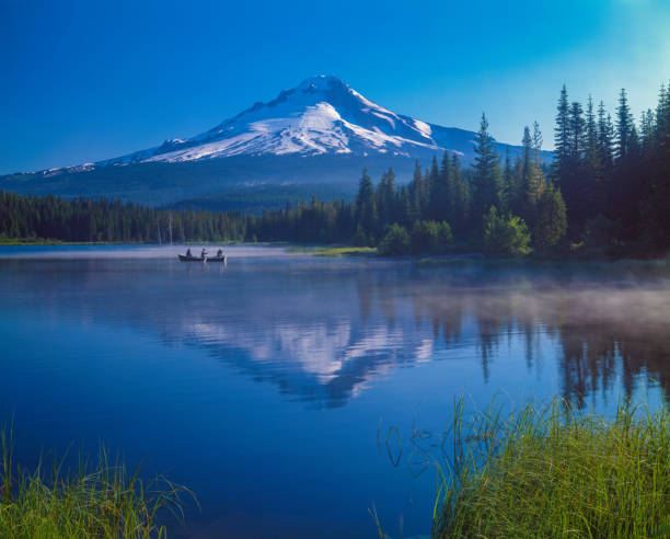 istock Spring morning in the Cascade Range with Mt. Hood, OR 1150136831
