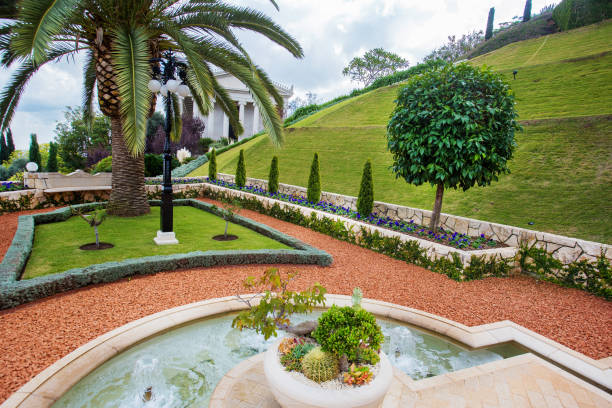 istock Garden of Bahai  Religion in Haifa 1150138310
