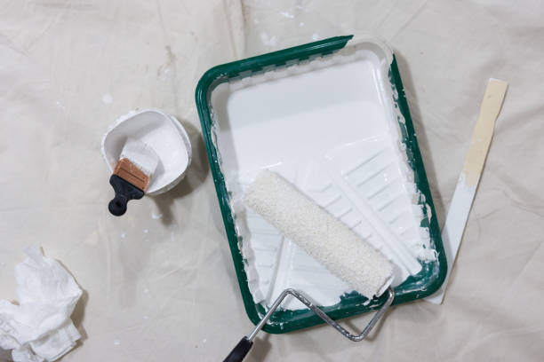 istock White paint and supplies in home 1150139755