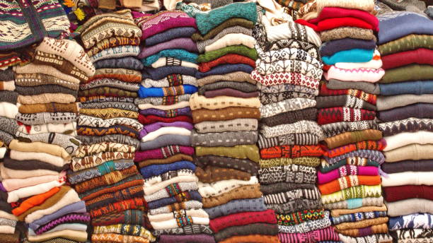 istock Piles of sweaters 1150145426