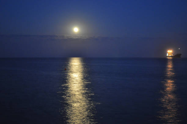 istock The beautiful night natural sea landscape 1150150006