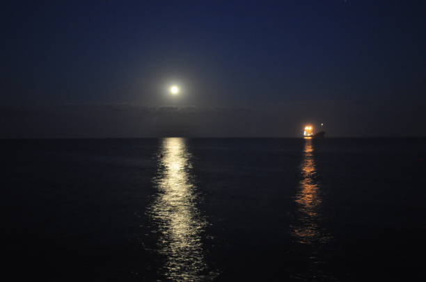 istock The beautiful night natural sea landscape 1150150080