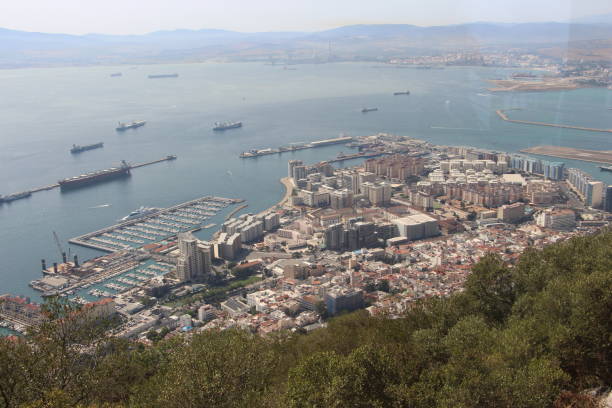 istock Gibraltar - view from the rock of Gibraltar 1150153456
