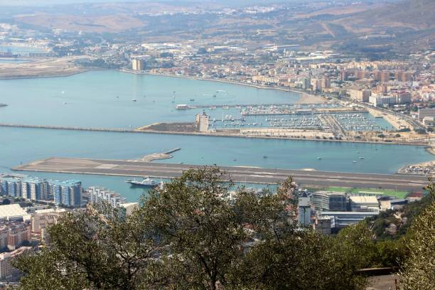 istock Gibraltar - view from the rock of Gibraltar 1150153518