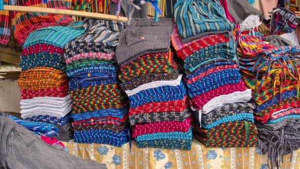 istock Piles of colorful pants 1150155233