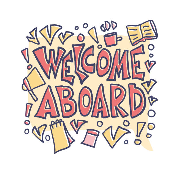 Welcome Aboard Editable 20+ Welcome Aboard Flyer Stock Illustrations, Royalty-Free Vector ...