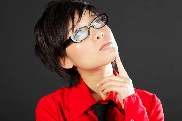 istock Young Asian Women Thinking 115017542