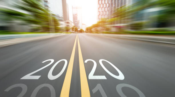 istock City street with Number 2019, 2020 1150192973