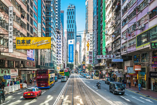 istock Hong Kong street scene 1150194939