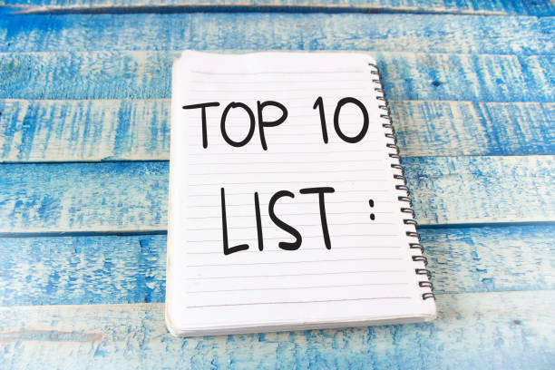 istock Top 10 List, Motivational Words Quotes Concept 1150200759