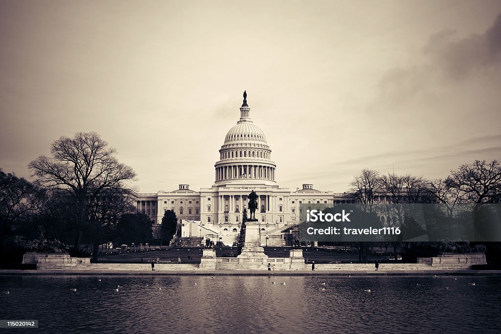 El Capitolio de Estados Unidos - Foto de stock de Aire libre libre de derechos