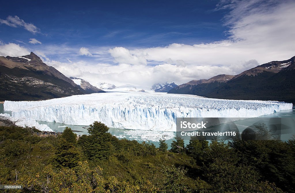 Perito Moreno Glacier The Perito Moreno Glacier In Patagonia, Argentina Argentina Stock Photo