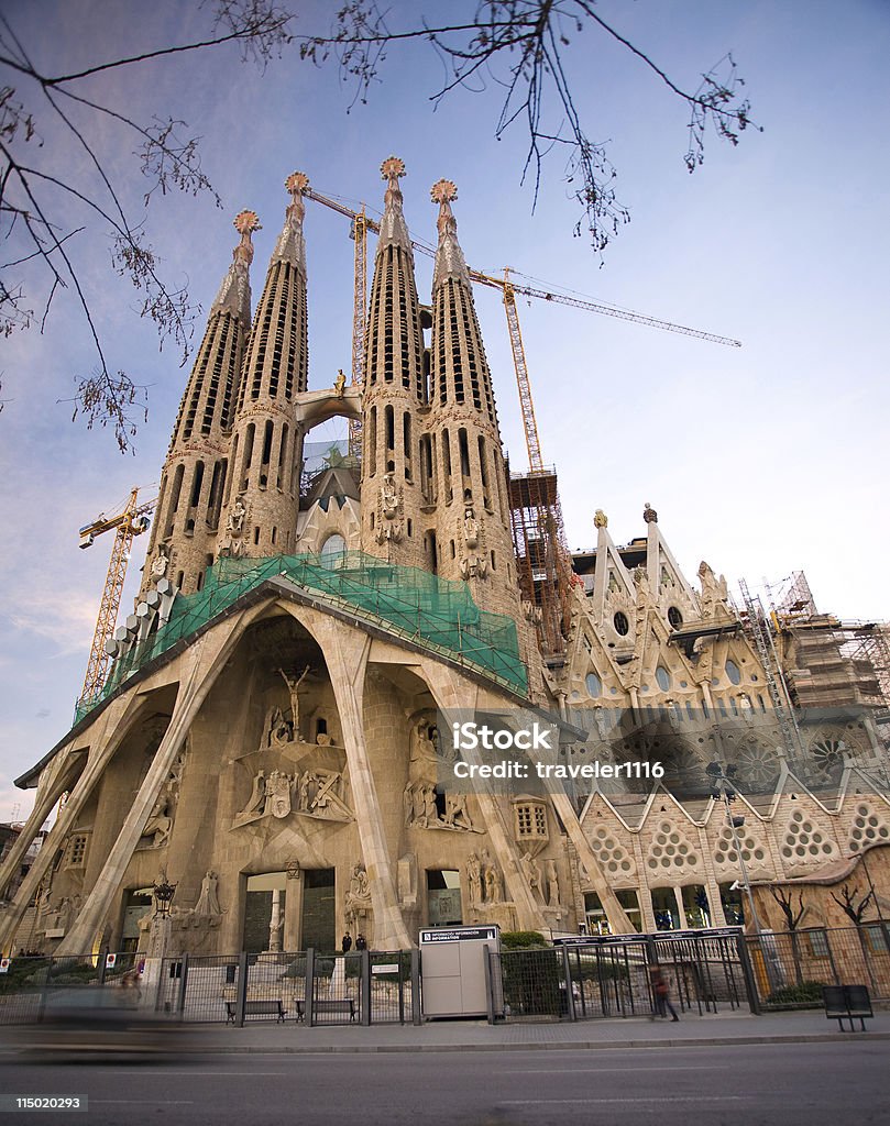 Sagrada Familia - Foto de stock de Antonio Gaudí royalty-free