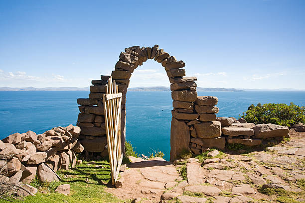On Titicaca Lake, Peru