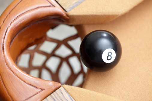 Eight Ball In The Pocket