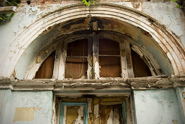 istock Ruined facade detail 115021237