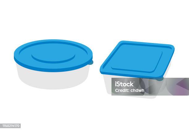 Tupperware Stock Illustration - Download Image Now - Plastic