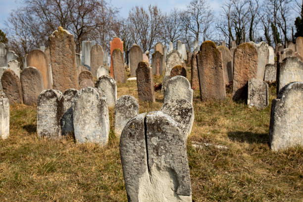 istock Jewish Headstones 1150215157
