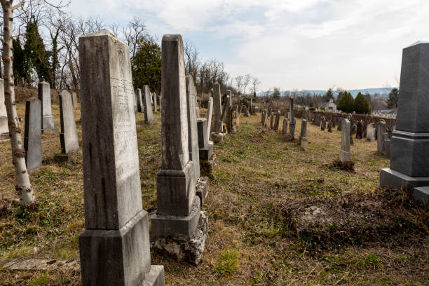 istock Jewish Headstones 1150215159