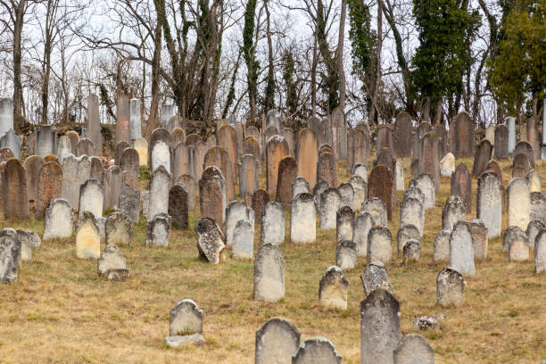 istock Jewish Headstones 1150215340