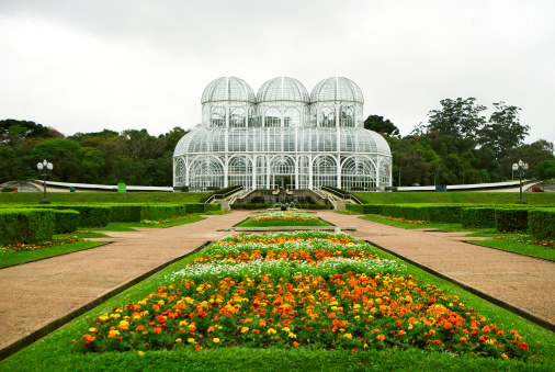 Jardín botánico de efecto invernadero photo