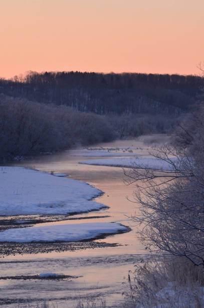 istock winter landscape in Japan 1150220616