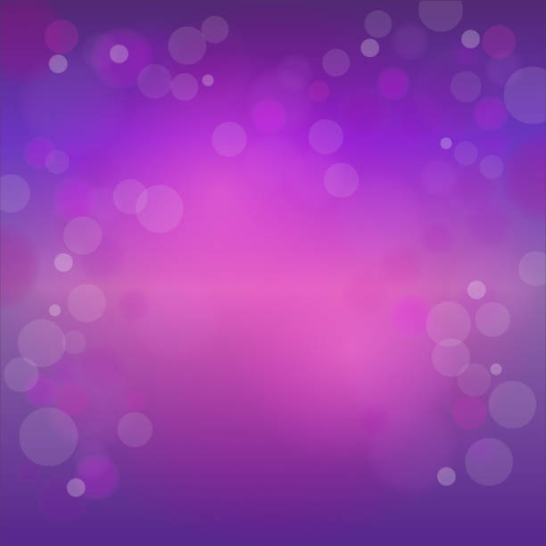 istock Abstract Light Bokeh background with lens flare dots in Pink 1150221340