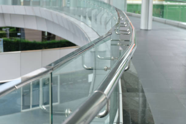 istock Stainless steel handrails 1150221937