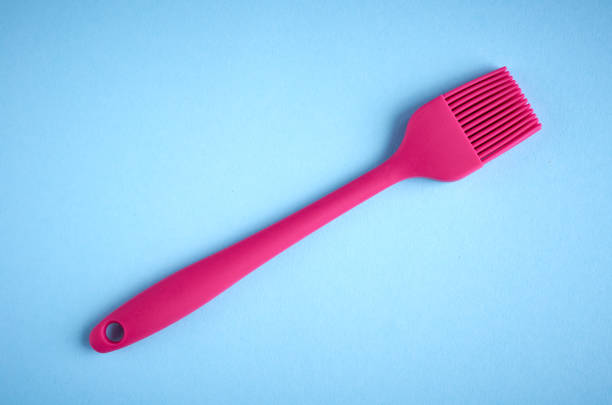 istock Silicone brush for prepare food, flat lay 1150234910
