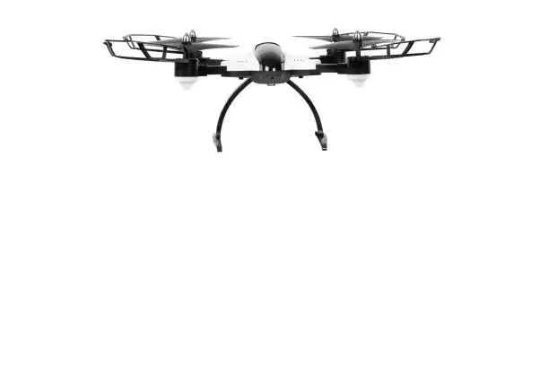 Photo of Remote control drone, fun toy for kids, air sport game.