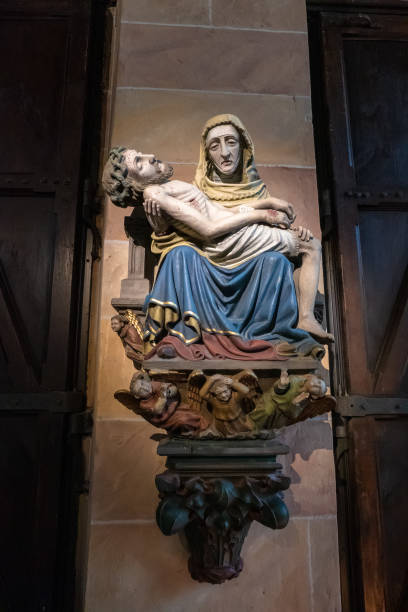 istock detail inside Saint Theobald's Church, Thann 1150245411