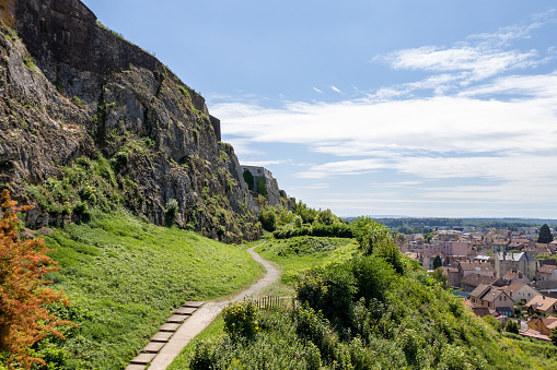 An image of the fortress of Belfort France