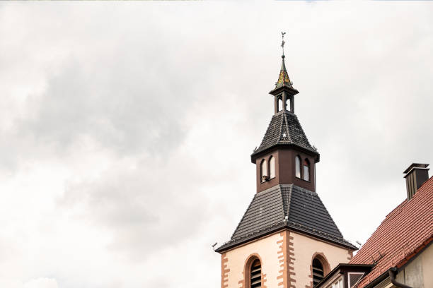 istock a church at Nagold Germany 1150247089