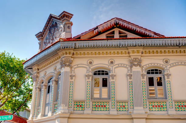 istock Peranakan Houses in Singapore 1150247980