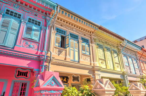 istock Peranakan Houses in Singapore 1150248087