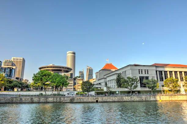 istock Singapore Harbour in sunny weather 1150248150
