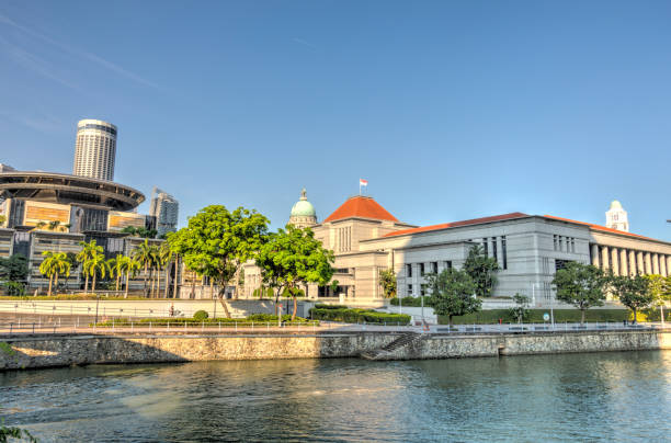 istock Singapore Harbour in sunny weather 1150253767