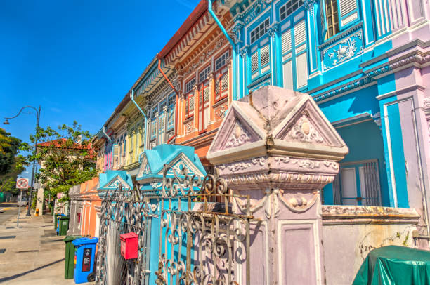 istock Peranakan houses in Singapore 1150256132