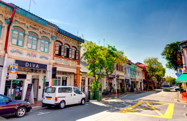 istock Peranakan houses in Singapore 1150256152