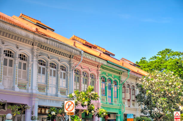 istock Peranakan houses in Singapore 1150256156