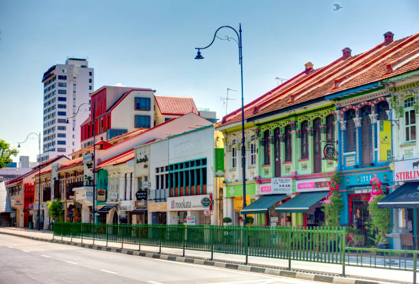 istock Peranakan houses in Singapore 1150256173