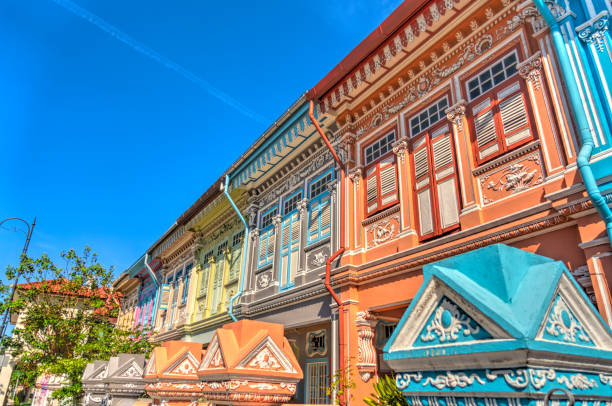 istock Peranakan houses in Singapore 1150256186