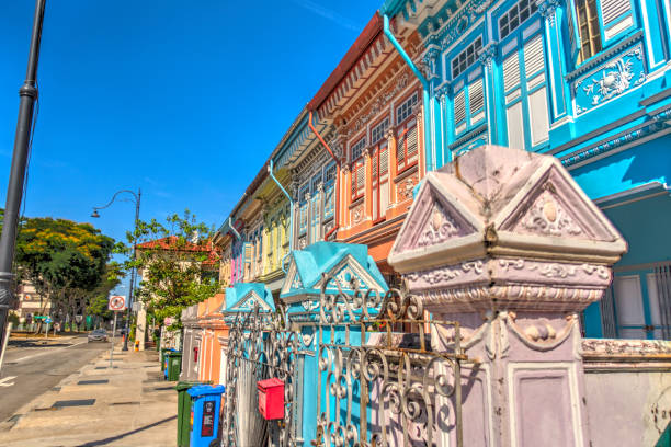 istock Peranakan houses in Singapore 1150256190