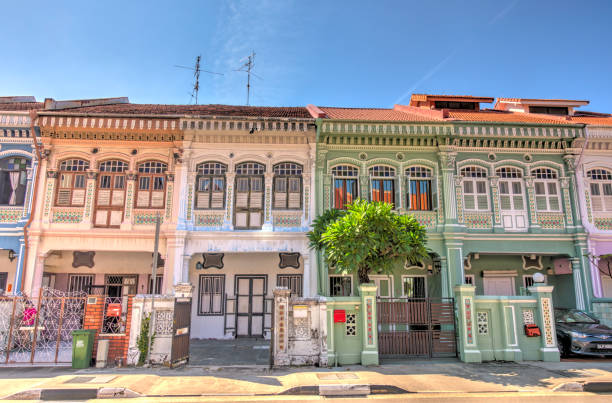 istock Peranakan houses in Singapore 1150256207
