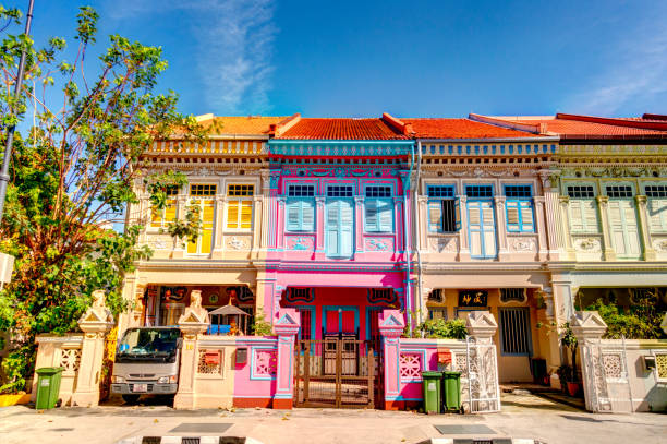 istock Peranakan houses in Singapore 1150256211