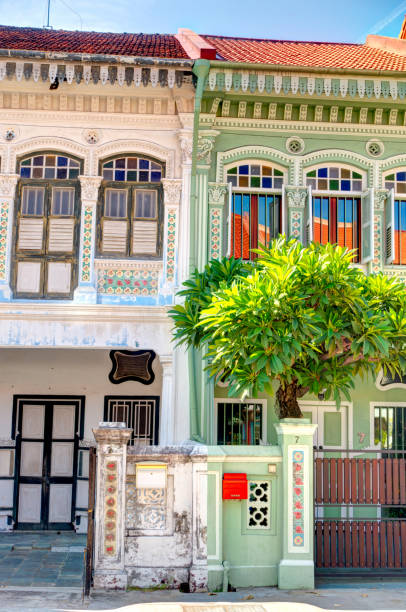 istock Peranakan houses in Singapore 1150256238