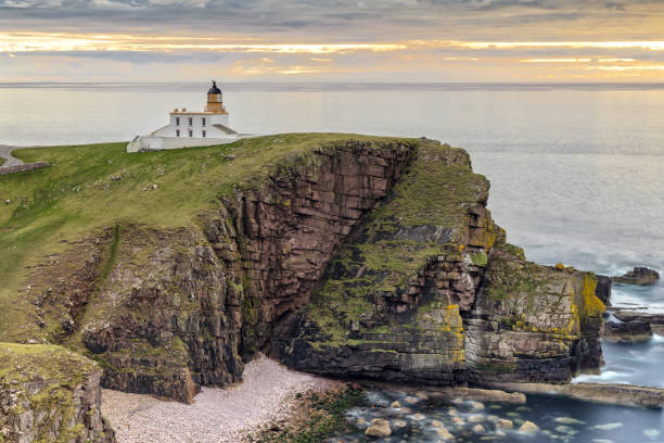 istock Sunset over the Stoer Lighthouse in Scotland 1150256257