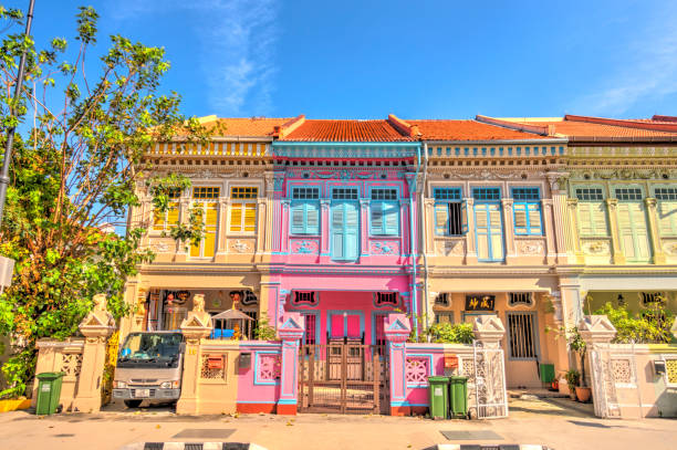 istock Peranakan houses in Singapore 1150256275